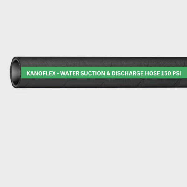 WATER SUCTION AND DISCHARGE HOSE 10 BAR 150 PSI KANOFLEX