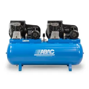 ABAC B5900B/500T5.5 Double Head Piston Air Compressor