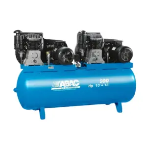 ABAC B7000/1000T10 Double Head Piston Air Compressor